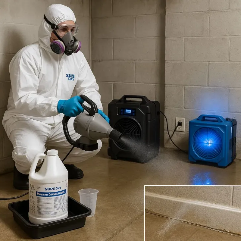Sanitization and Odor Removal process in Snohomish, WA